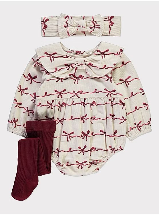 George “ Puošnus 🎀” komplektukas 3-ų dalių